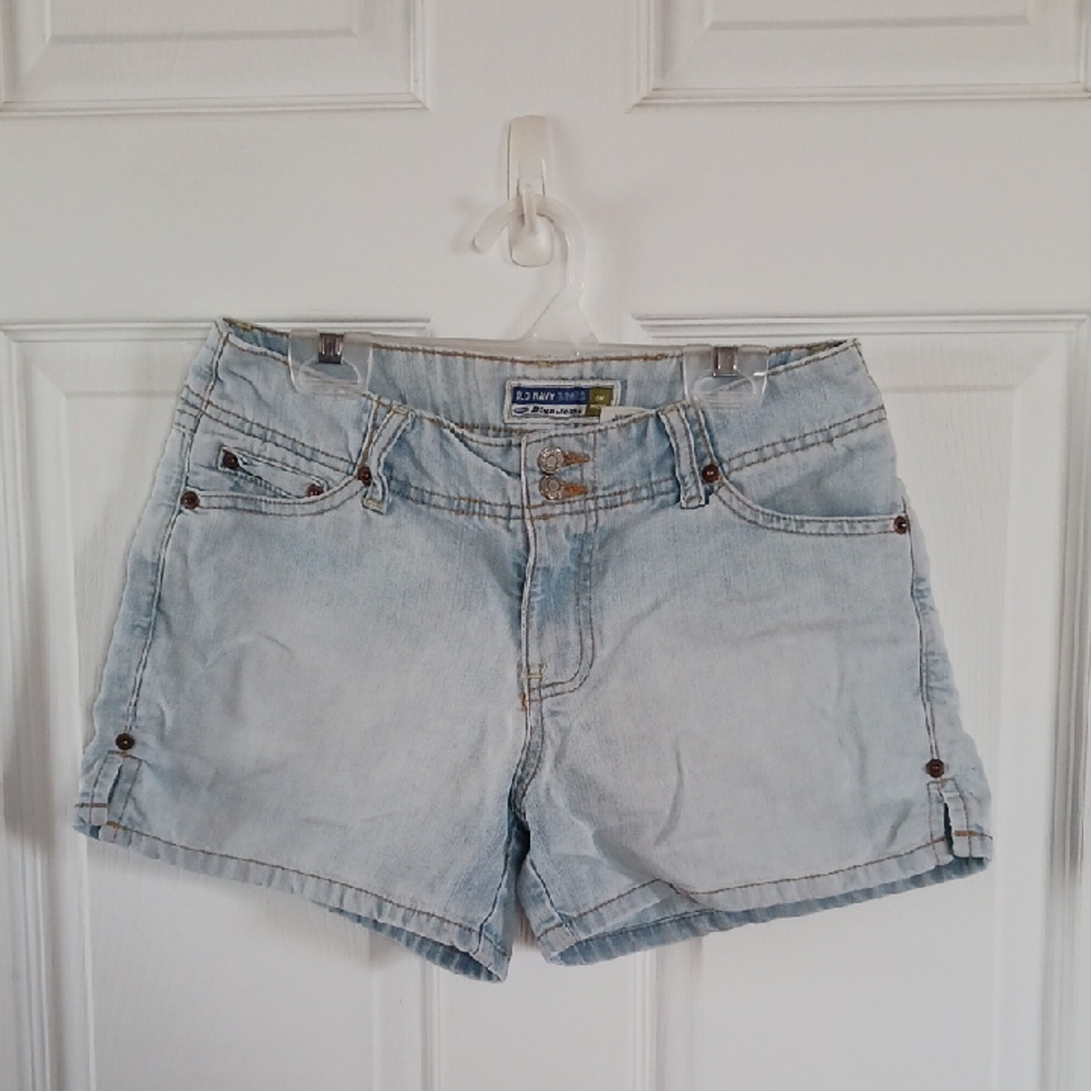 Women's Light Blue Denim Shorts